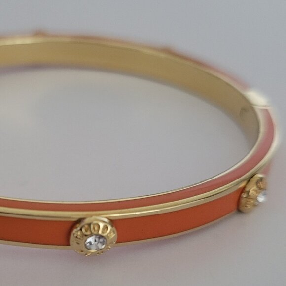 Henri Bendel Miss Bendel Enamel Bangle - Picture 1 of 3